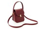 Vince Camuto Bolso Bandolera Rojo Clarete
